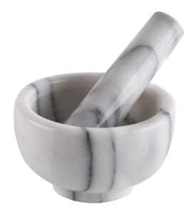 Marble Mortar and Pestle Set
