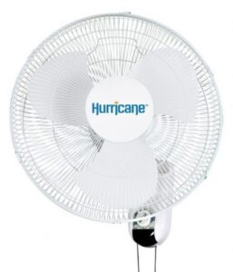 Hurricane Classic Oscillating Wall Mount Fan