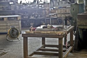 Vornado 293 Garage Fan in Workshop