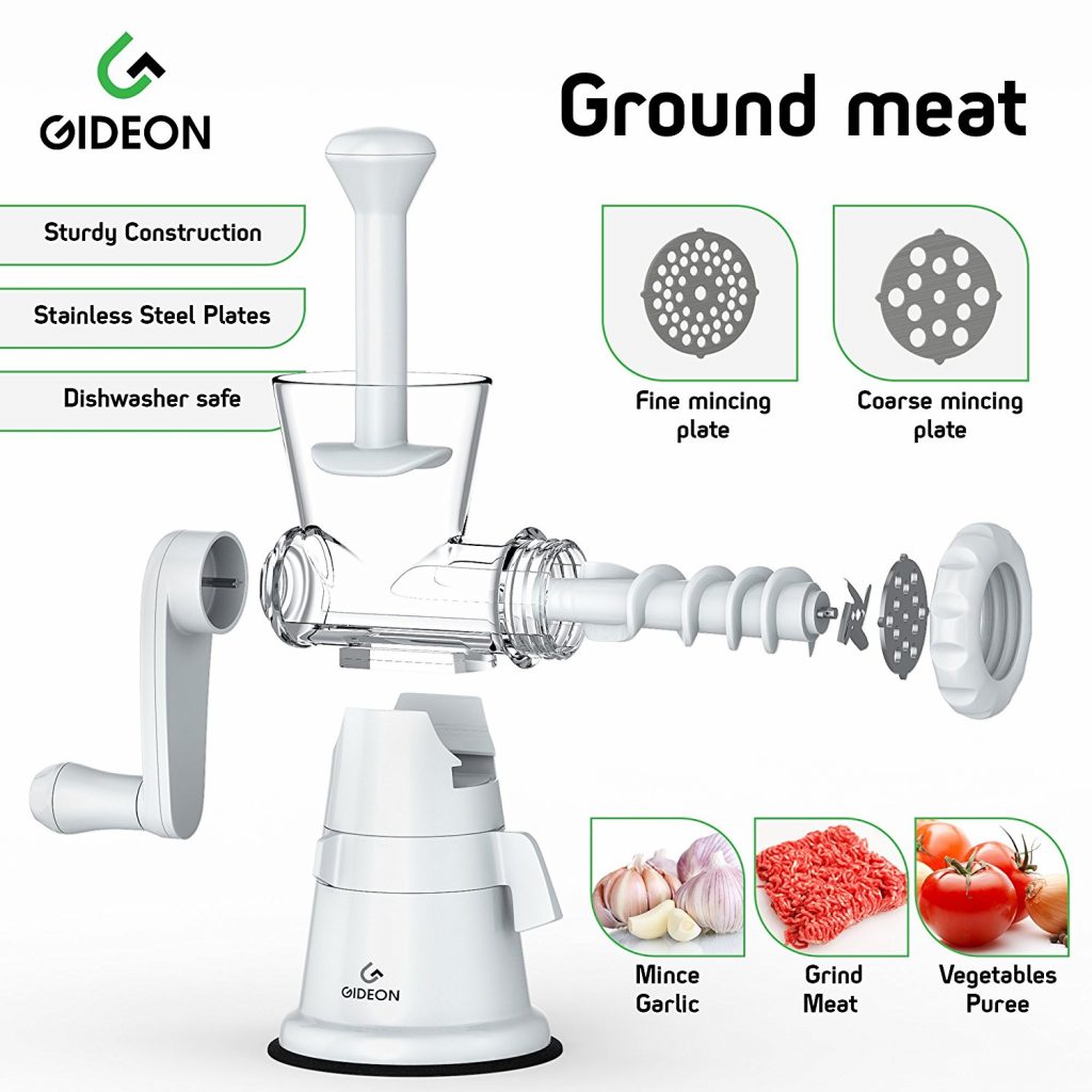 Gideon Manual Meat Grinder Parts