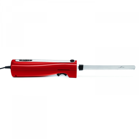 BELLA Electric Carving and Bread Knife, Red