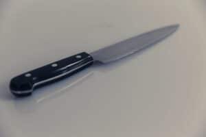 Sharp kitchen knife