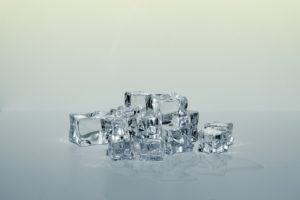 Example of really clear ice