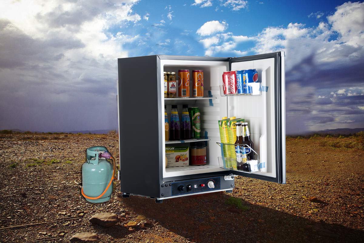 gasoline powered refrigerator