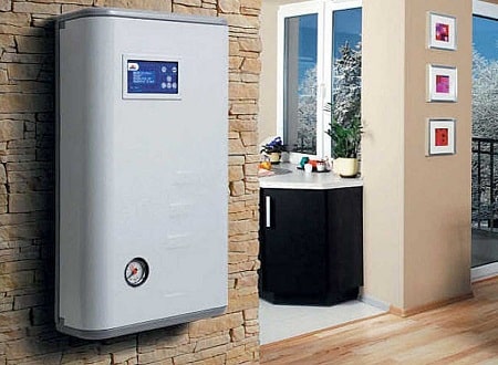 Electric Boiler on Wall vs Gas