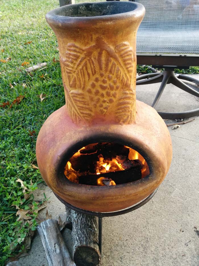 Chiminea Vs Fire Pit What S Better, Fire Pit Terracotta Pot