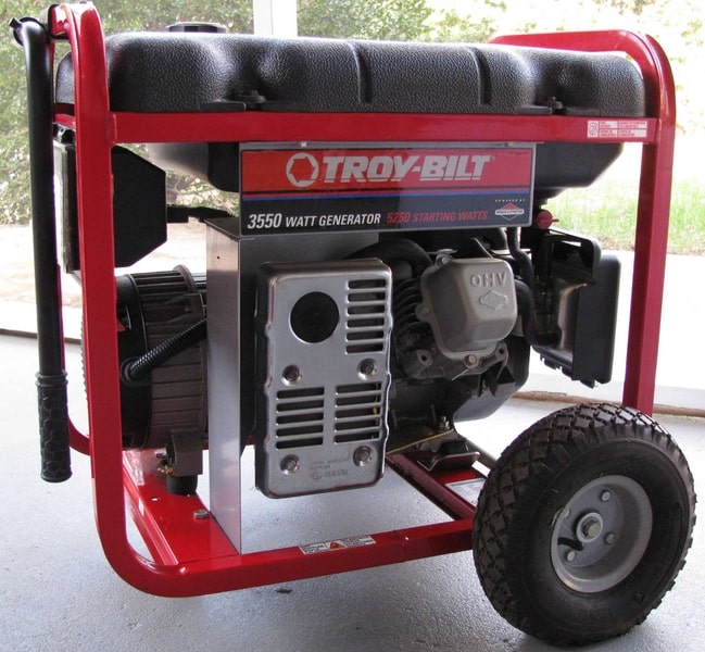 Portable generator that's yet to be grounded