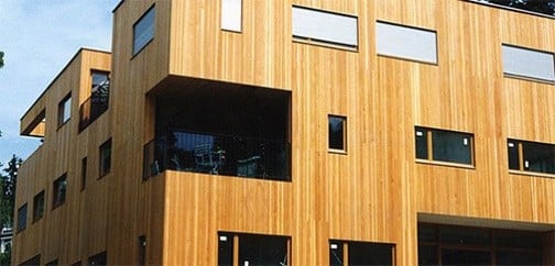 Building made out of BWP plywood