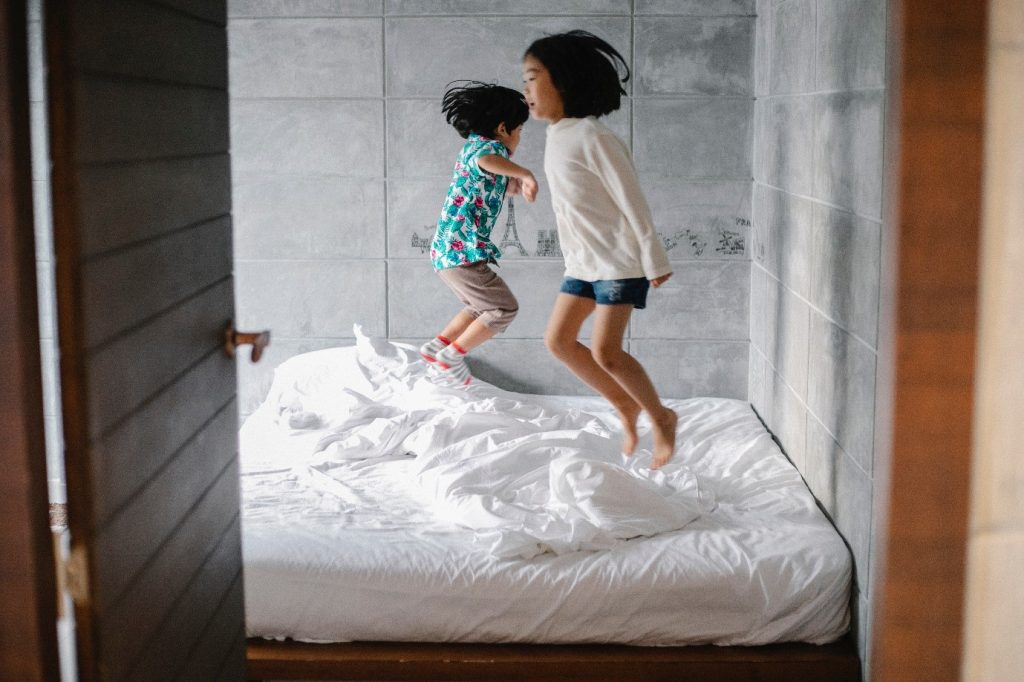Kids Jumping On Bed to Damage Springs