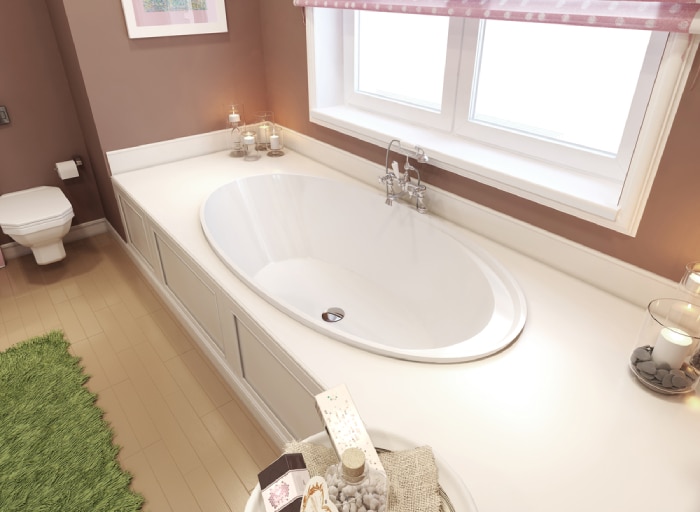 Drop-in bathtub