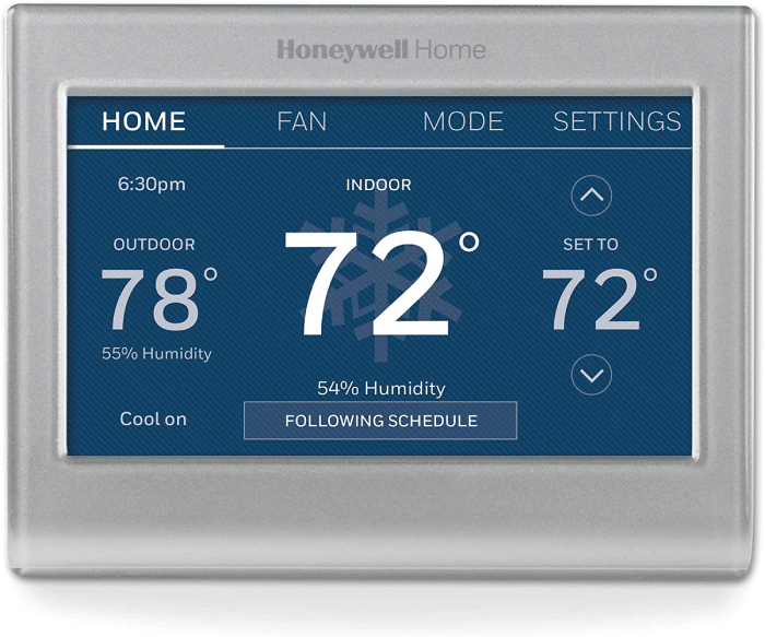 Honeywell RTH9585WF1004 Wi-Fi Smart Color 7 Day Programmable Thermostat