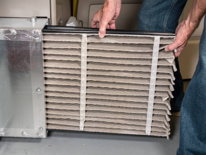 dirty air filter