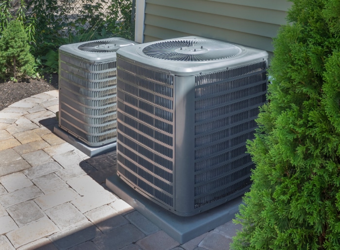 air conditioning unit outside