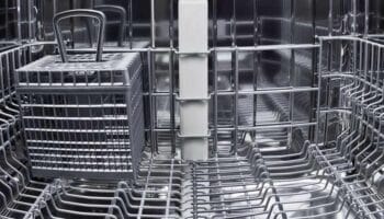 Interior Of Clean Dishwasher