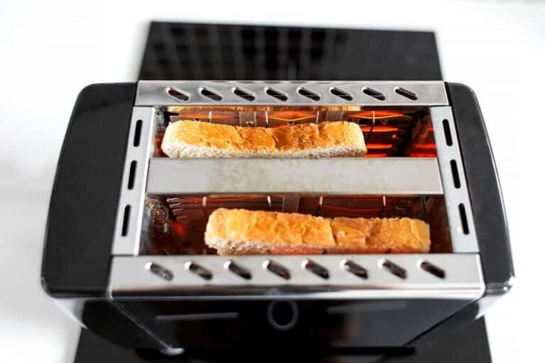 One Side Of Your Toaster Not Staying Down? Here's Why