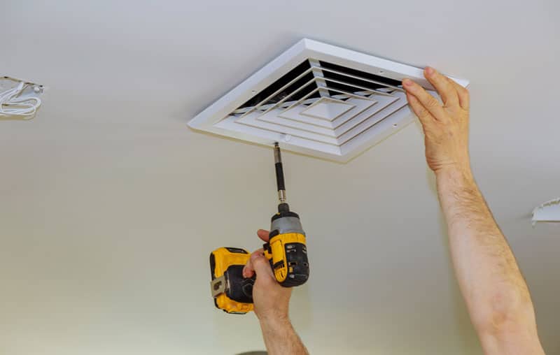 Ceiling Vent, How To Open Round Air Vents