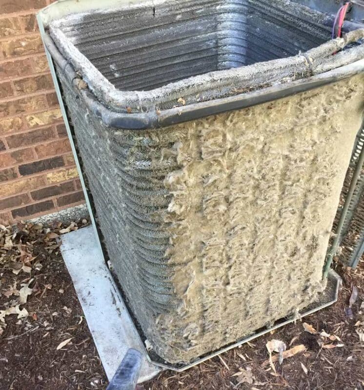 Dirty Condenser Coil