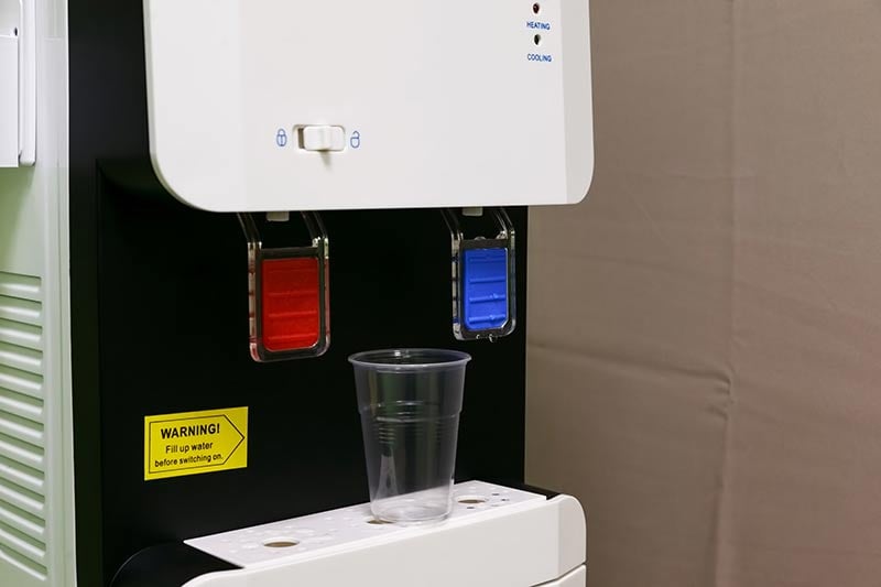 hot and cold water dispenser