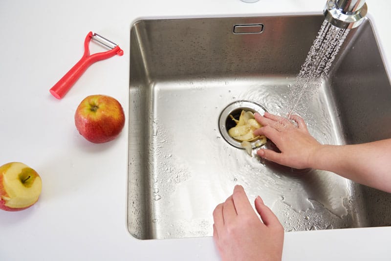 Countertop dishwasher not draining