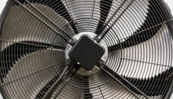 fan blade of a modern ventilation system