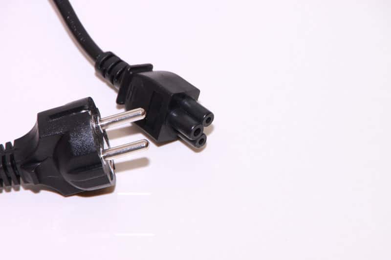 Faulty power cord
