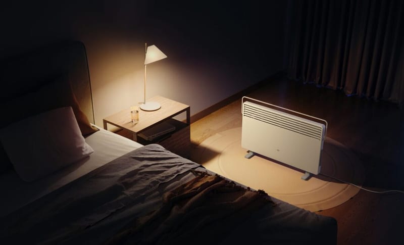 Smart Space Heater Next To Bed