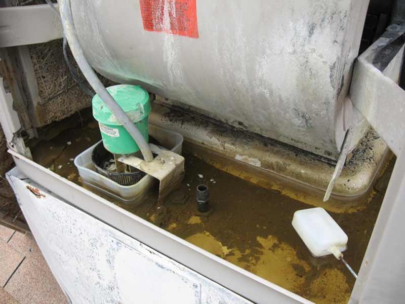 Stagnant Water Inside Water Cooler