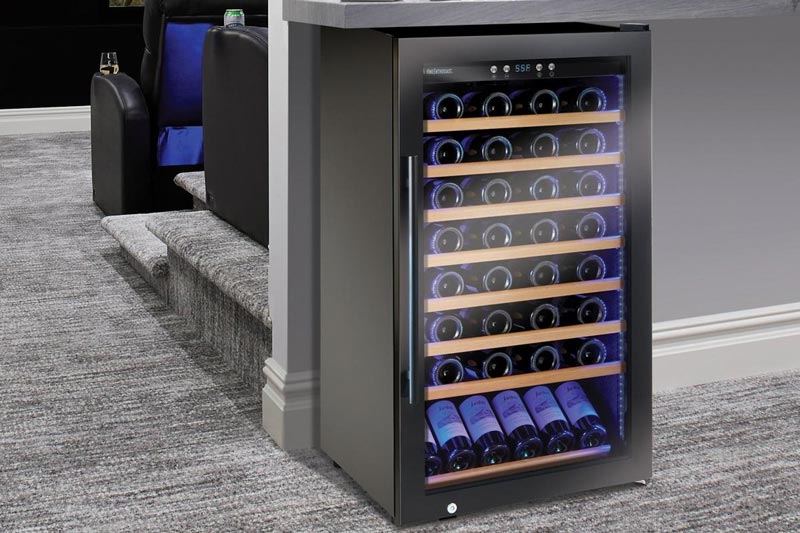 Wine Cooler Far From Any Other Appliance