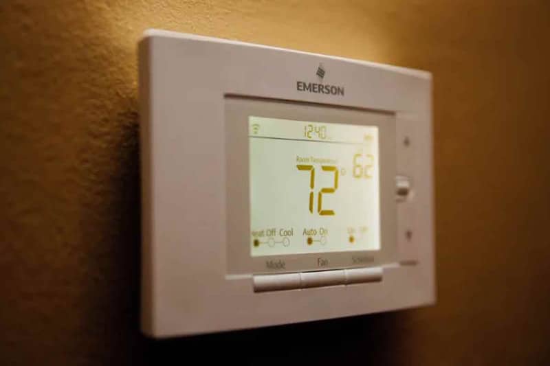 Side View Of Thermostat