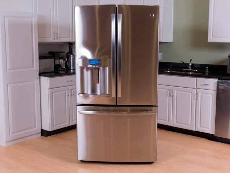GE Refrigerator Front View