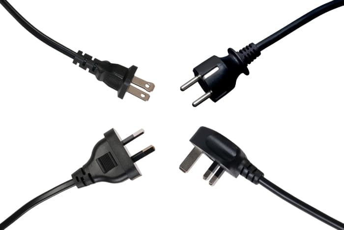 Various power cords