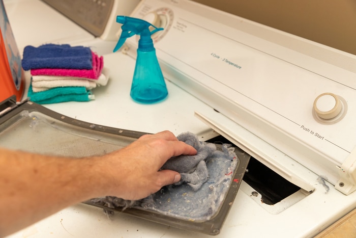 how to deep clean your dryer's lint screen