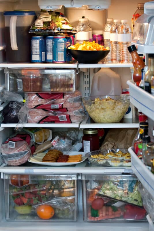 Don't overfill your refrigerator