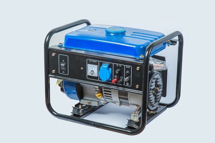 A blue generator