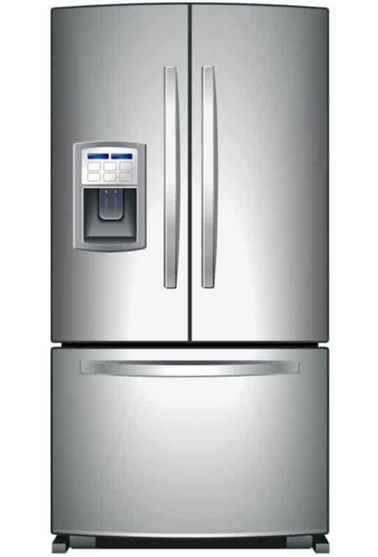 A French Door refrigerator