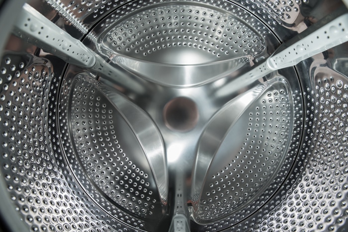 Stainless steel washer drum 