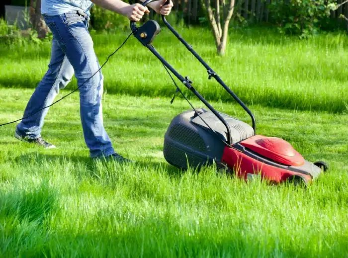 Corded lawn mowers hot sale