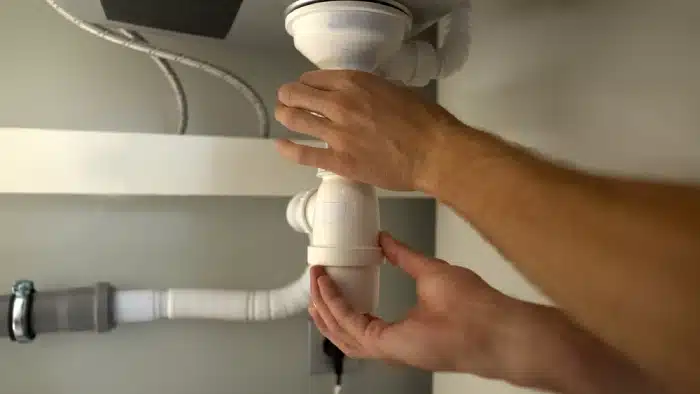 fixing a leaky pipe