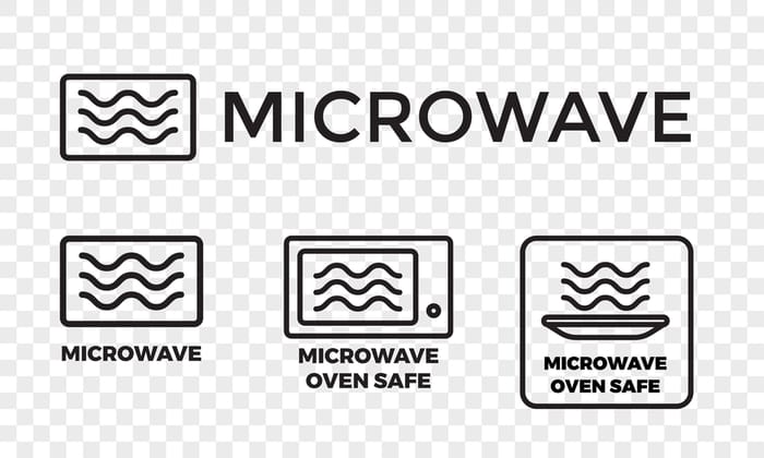 Microwave-safe icon