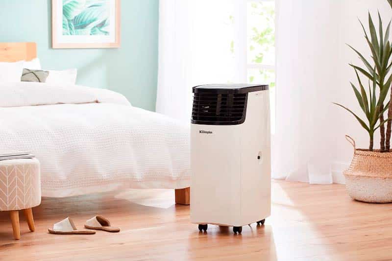 Portable Air Conditioner Disconnected Placed nex to bed