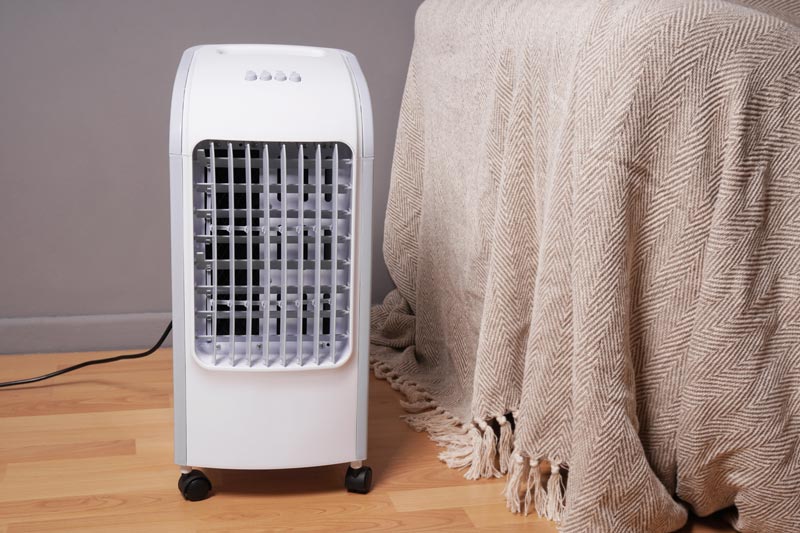 Portable Air Conditioner Next To Bed