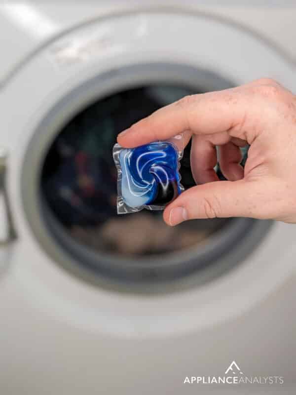 A detergent pod