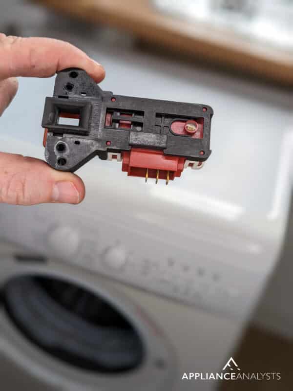 Washer door latch 