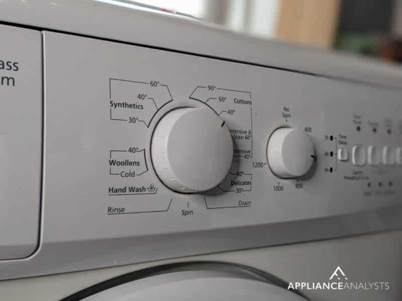 washing machine settings