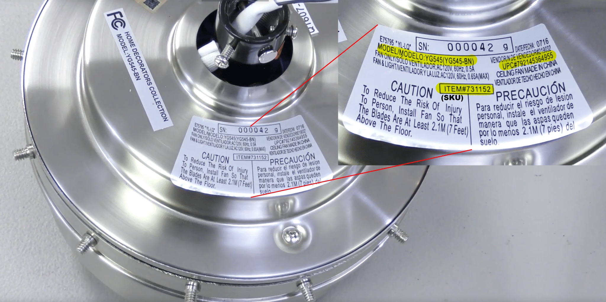 How to Find Your Product's Model Number