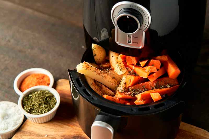 Air Fryer Overload With Potatoes
