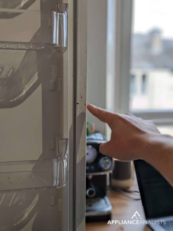 Dirty fridge door gasket