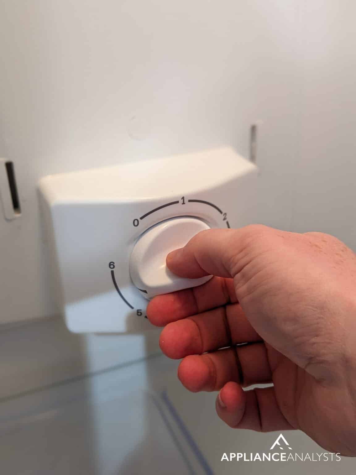 ge refrigerator control board reset