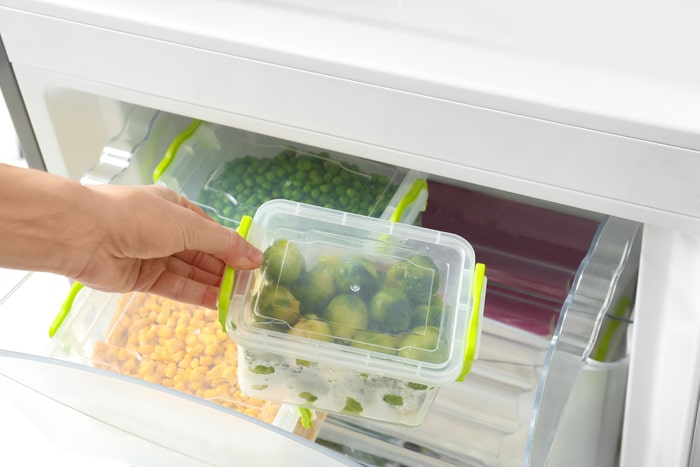 Organize freezer drawers