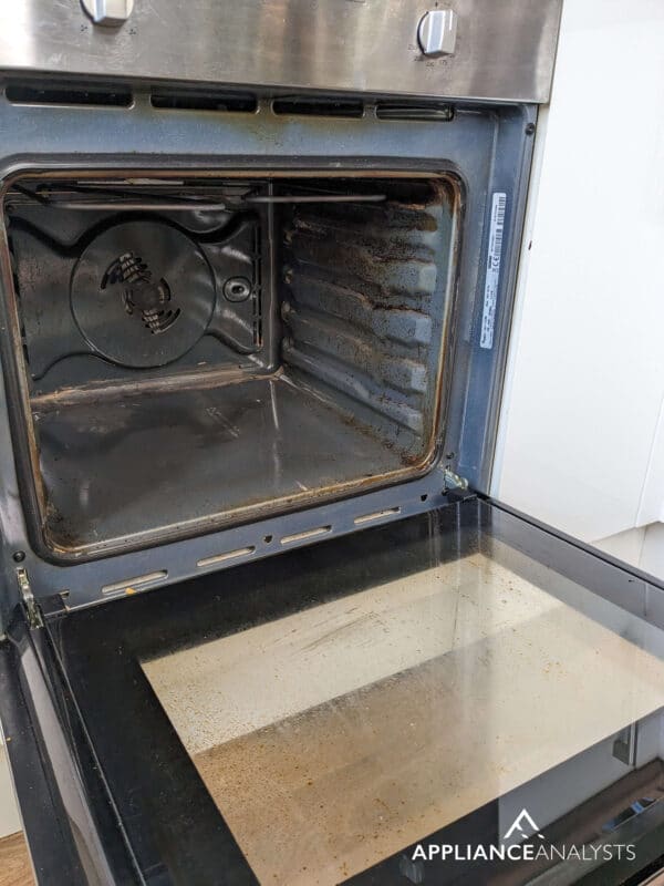 dirty oven